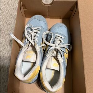 New Balance Kids' Sneakers in Blue and Yellow